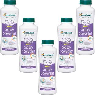 HIMALAYA BABY POWDER 100g (Pack of 5)