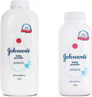 JOHNSON'S Baby Powder 400 gm and 200 gm