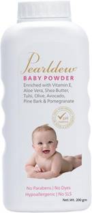 Pearldew Baby Powder 200 gm | With Tulsi, Neem, Aloe vera, Shea Butter