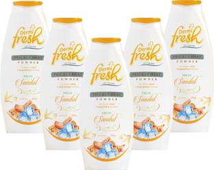 DERMIFRESH Sandal Powder | Fights Itch, Sweat & Odor | Cooling & Antibacterial Care