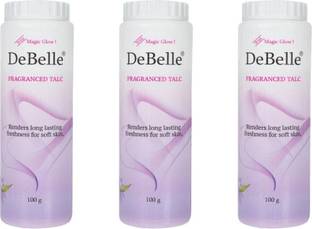 DeBelle Fragranced Talc Combo Pack Of 3, 100gm Each
