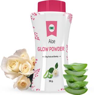IMC Aloe Glow Powder | Fresher, Fairer Skin, Controls Oil & Improves Texture