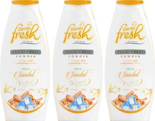 DERMIFRESH Sandal Powder | Fights Itch, Sweat & Odor | Cooling & Antibacterial Care