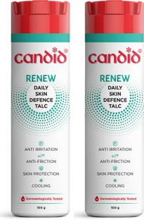 Candid Renew Daily Calamine Talcum Powder | Dermatologically Tested