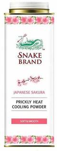 Snake Brand Japanese sakura Prickly Heat Powder Imported