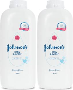 JOHNSON'S Baby Powder For New Born Babies | Combo Offer Pack of 2 x 400g