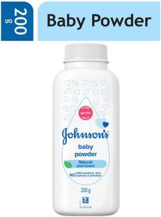 JOHNSON'S Baby Natural Powder 200 gm | For babies soft skin