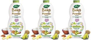 Dabur Baby Powder 300g x 3, Refreshing with Ayurvedic Herds