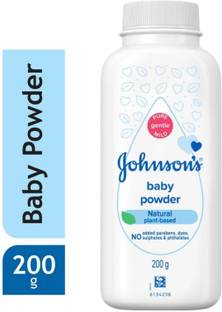 JOHNSON'S Baby Powder Natural 200gm | Plant based for babies