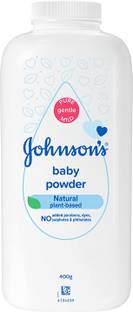 JOHNSON'S Baby Powder Natural Plant-Based