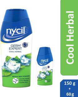 NYCIL Germ Expert Cool Herbal Prickly Heat & Cooling Herbal Powder