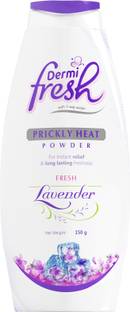 DERMIFRESH Prickly Heat Talcum Powder for Instant Cooling - Lavender