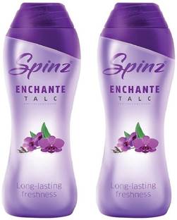Spinz Enchante Perfumed Talc Long Lasting Freshness -