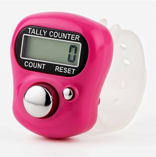 TALVINUS Finger Counter for Pooja Meditation Finger Ring Digital Electronic, Mantra Jaap Digital Tally...