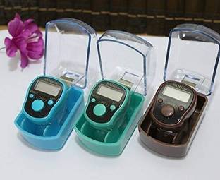 Dev Samagri LED Display – 5 Digit Handheld Clicker for Prayer, Mantra, Tasbih, Exercise Digital Tally ...
