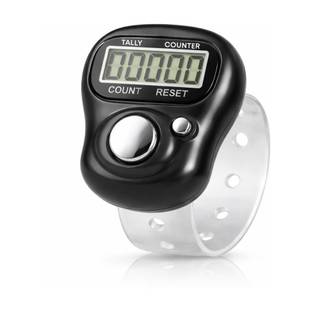 MIKANIX Finger Counter Ring for Counting & Jaap | Mini Finger Tally Machine, Digital Tally Counter