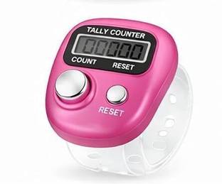 mokko Chanting Mantra Tally Counter Finger Ring Chanting Count (Multicolor) Digital Tally Counter
