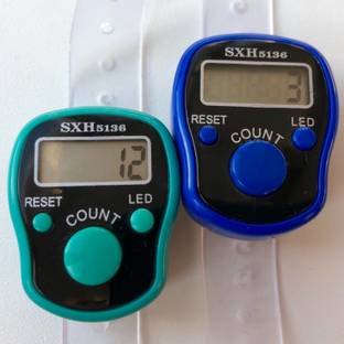 Face Me Tally Counters Electronic Finger Counter 5 Digits Led Stitch Counter Digital Tally Counter