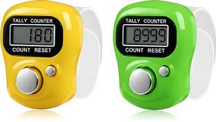 Glemizy Mini Digital Finger Ring Tally Counter – Mantra Jap & Head Counting Machine Digital Tally Coun...