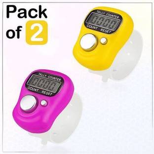 MAKQUEEN FASHION Mini Hand Tally Counter Finger Ring Digital Electronic Digital Tally Counter