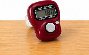 Urbannest Enterprises Premium Digital Finger Tally Counter with Adjustable Strap Digital Tally Counter
