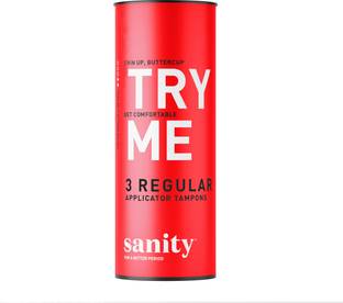 Sanity Regular Applicator Tampons
