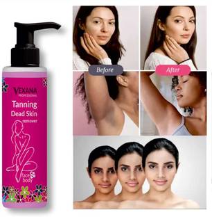 vexana Tan Dead Skin Removal Gel For Tanning Removal & This is best skin Remover 100 Ml 100 Tanning Liquid