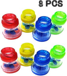 Red Champion Tap Shower for Tap Also and Can be Used as Tap Shower for Kitchen Sink Pack of 8 Tap Adapter