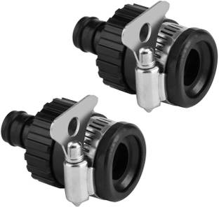 HOKiPO 1/2" Tap Adapter Hose Pipe Fitting for Kitchen Gardening Car Washing Cleaning Tap Adapter