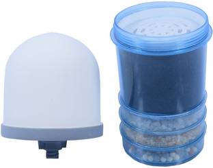 BALRAMA Mineral Water Pot Offline Non Electric Ceramic Sediment Carbon Mineral Filter Cartridge for Everpure Aquafresh Tap Mount Water Filter