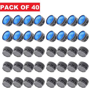 Kyari - PACK OF 40 - EXTRA HEAVY Aerator Foam Flow Tap Replacement Filter Tap Mount Water Filter