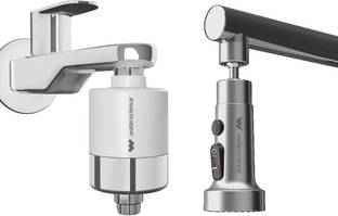 Water Science Shower and Tap Filter for Hard Water + Tap Extender Tap Mount Water Filter