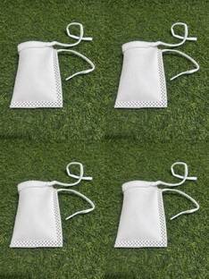Flaner 5 Micron Water Filter Bag for(3x5 INCH) Drinking Water Purifier, Softener(4 PCS) Tap Mount Water Filter