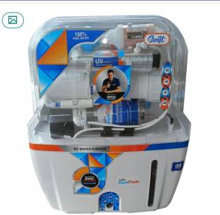 aqua pure grand AQUAX SWIFT 15 LTR RO +UV UF WITH TDS ADJUSTER WITH UNBROKEN BODY Tap Mount Water Filter