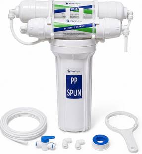 PureMyst Non Electrical UF Membrane Filter Kit For Drinking in Home Water Purifier 25 L Gravity Based ...