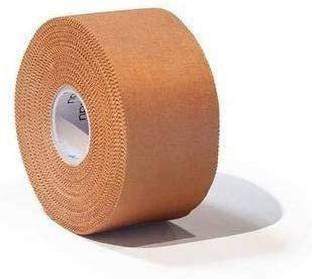 Marinova Rigid Tape for Physiotherapy Waterproof Brown Zinc Oxide Tape (2.5 cm x 8 m) Protection Tape