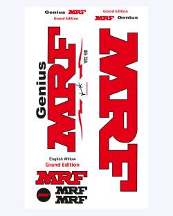 mrf cx GENIUS STICKER Bat Sticker