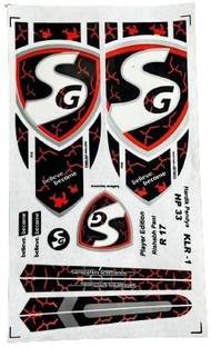 shribalaji sg red r-01 cricket bat sticker new edition Bat Sticker
