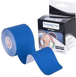 Purvaa Collection Kinesiology Tape Sports, Physiotherapy K-Tape 5 cm X 5 m (Pack of 1 Roll) Support Tape