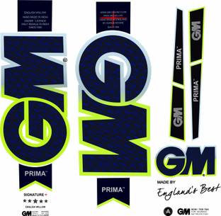CANDLE Prima Signature English Willow Cricket Bat Sticker Bat Sticker
