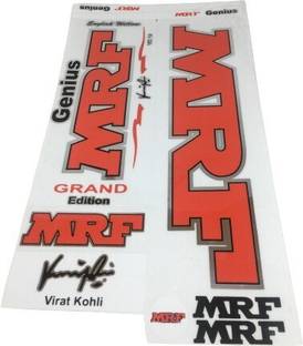 Kyrios MRF vk Sticker Cricket Bat Grand Edition Super Premium Quality Bat Sticker