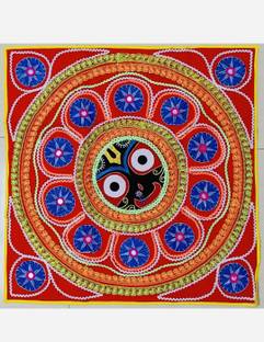 Jagannath Dham Vignu handicrafts lord Jagannath chandua 36 cm