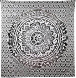 DORAYA Mandala Psychedelic Bohemian Good Luck Decorative Tapestry Tapestry Tapestry