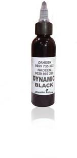 Mumbai Tattoo DYNAMIC BLACK TATTOO INK (BLACK 60ml) Tattoo Ink
