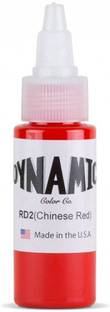 DYNAMIC Chinese Red Tattoo Ink Bottle 1oz Tattoo Ink
