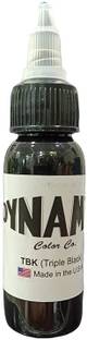 DYNAMIC Triple Black Tattoo Ink - 1 oz. Bottle Tattoo Ink