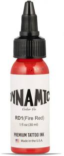 DYNAMIC Fire Red Tattoo Permanent Ink Tattoo Ink