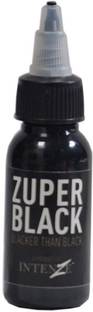 Intenze Tattoo Ink 1 oz (Zuper Black) Tattoo Ink