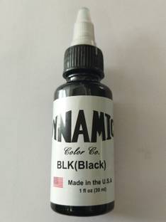 FOREVER DYNAMIC INK BLK (Black) 1oZ 30ml. 1pic. Original Tattoo Ink