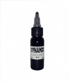 DYNAMIC Professional Tattoo Ink Black (1 oz) Tattoo Ink